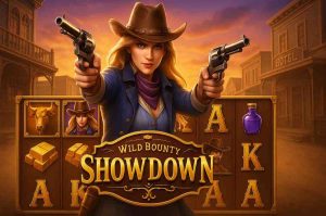 Tela inicial do Wild Bounty Showdown no WKBET app