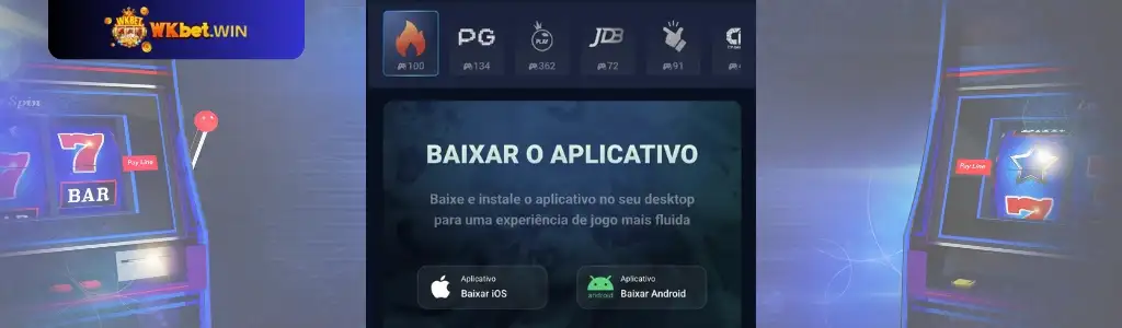 WKBET Baixar – Tenha o Cassino na Palma da Mão